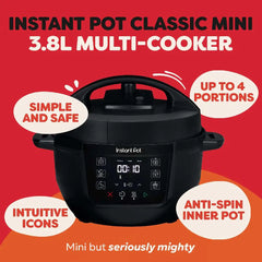 Instant Pot Classic Mini 3.8L Black Multicooker
