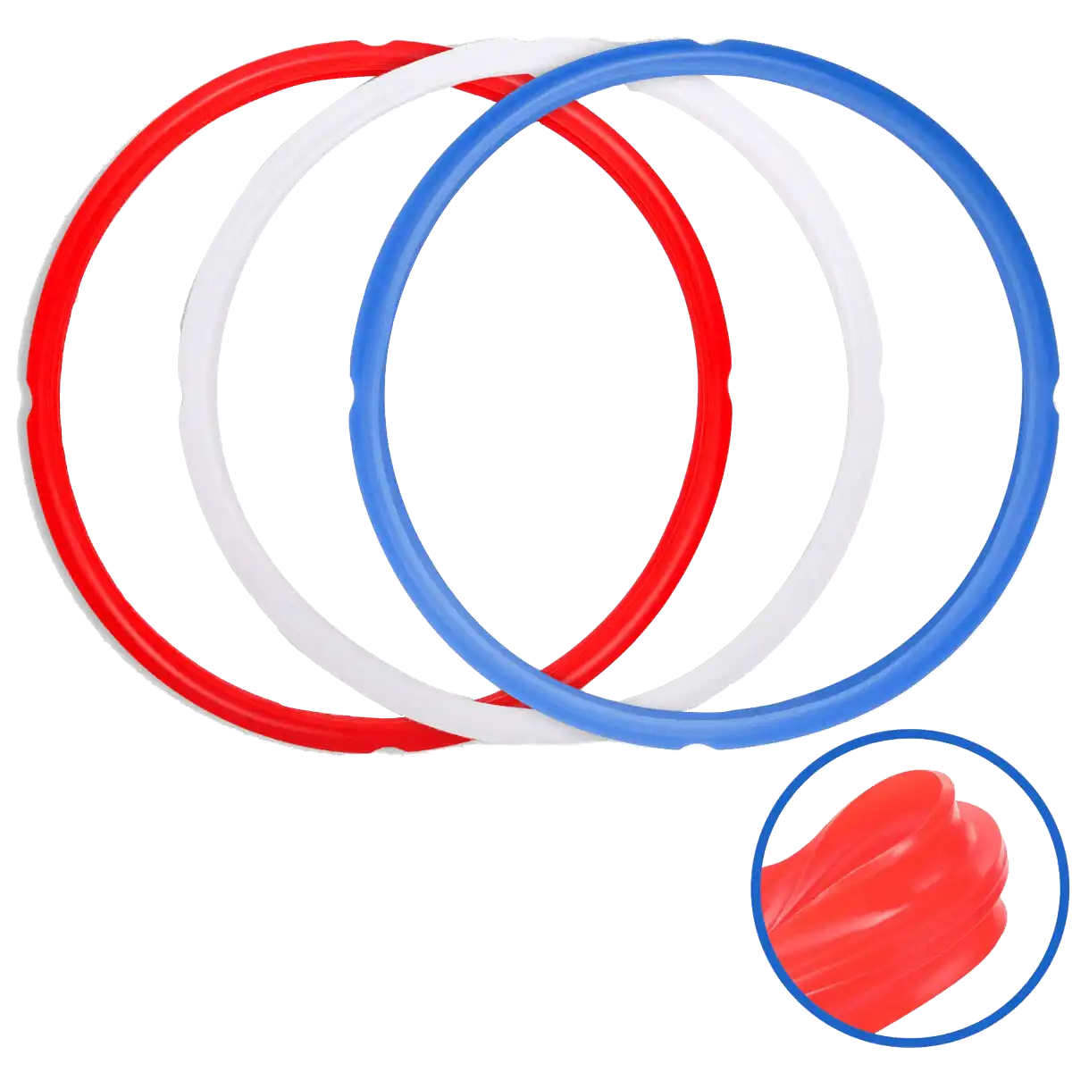 Sealing Ring for Instant Pot 3 Liter / 3Qt Multicookers - Pack of 3