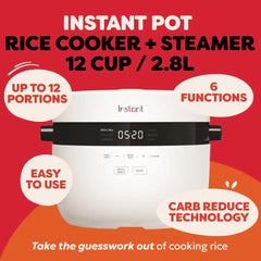 Instant Pot Rice Cooker & Steamer 2.8L