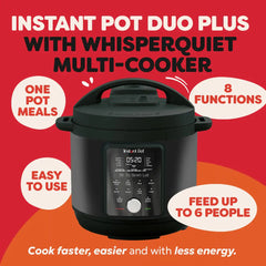 Instant Pot Duo Plus 5.7L Whisper Quiet Multicooker