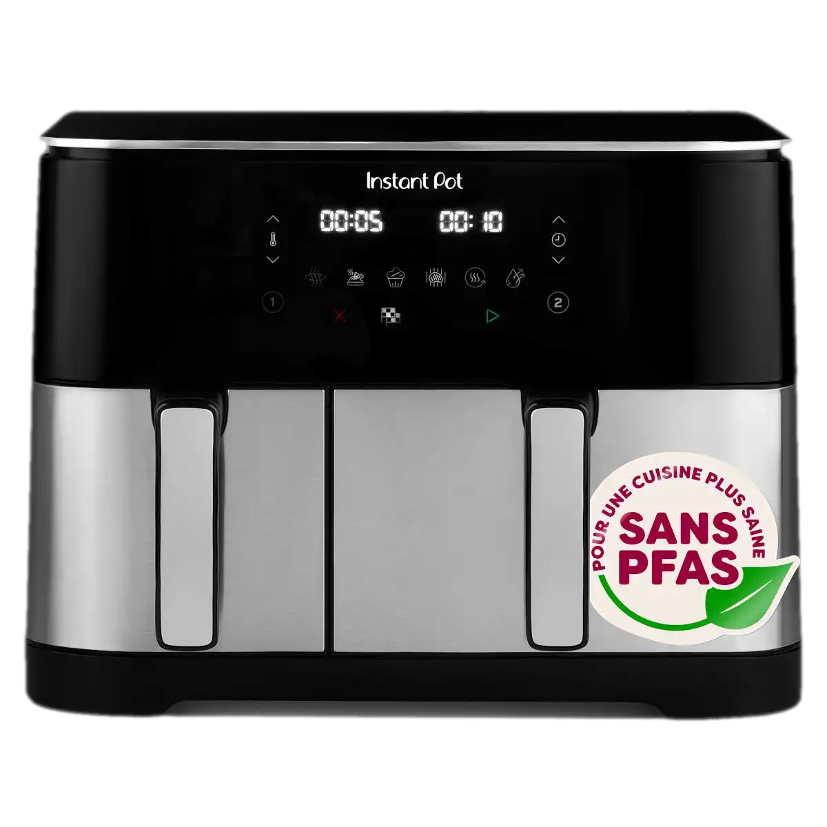 Instant Pot Vortex Dual 11L PFAS-Free Air Fryer