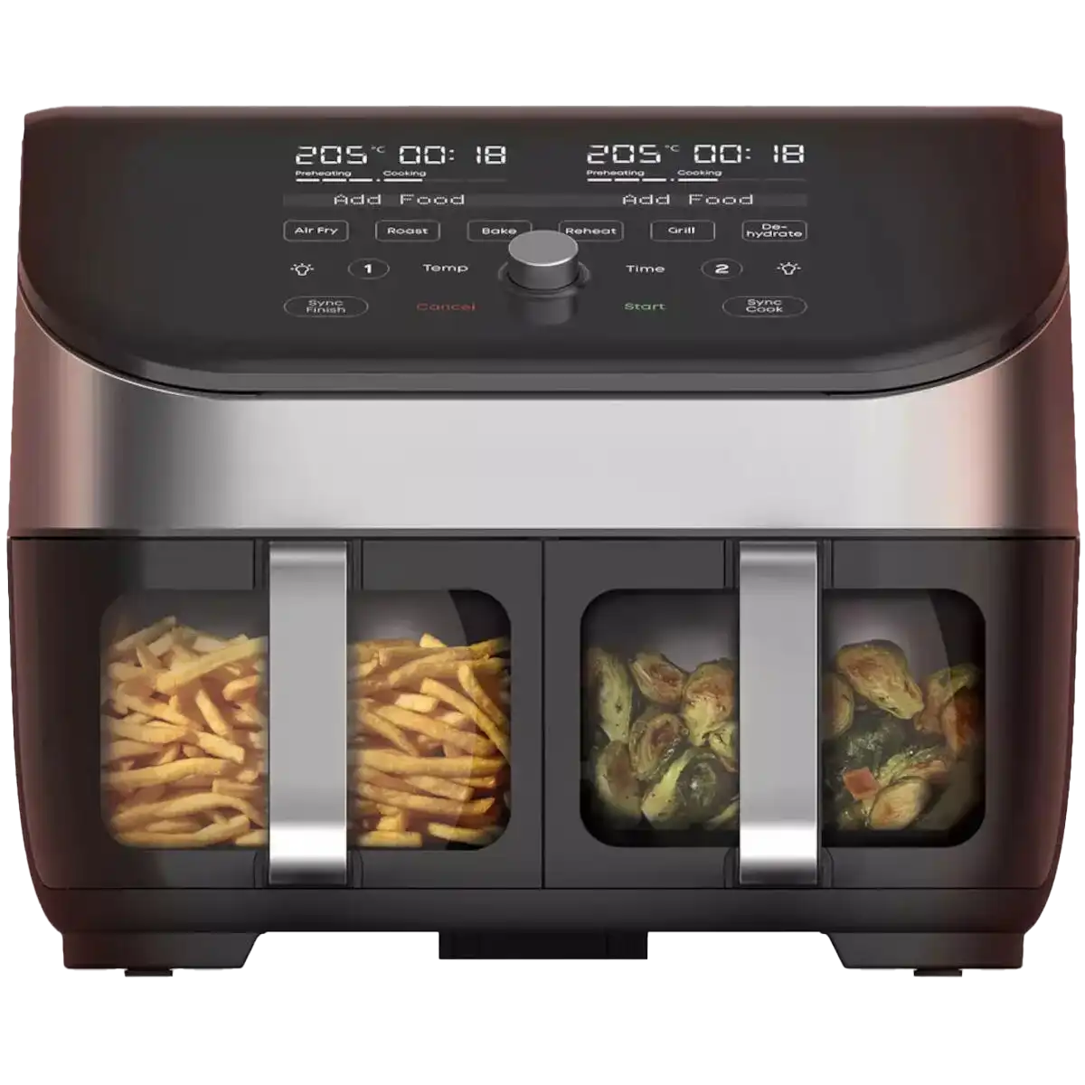 Instant Vortex Plus Dual ClearCook RVS 7,6 liter (8 Qt)