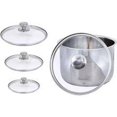 Ziva Glass Lid for Instant Pot 3.8L & 5.7L Multicookers