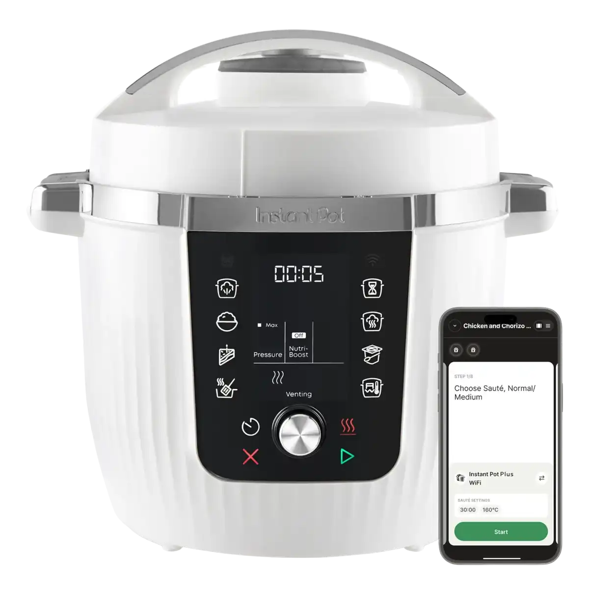 Instant Pot Pro 5.7L Multi-Cooker Coconut White