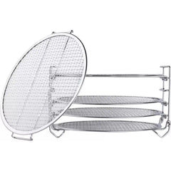 Ziva - Instant Pot Drying rack - stainless steel  - 5 layers - Fits Crisp 8L