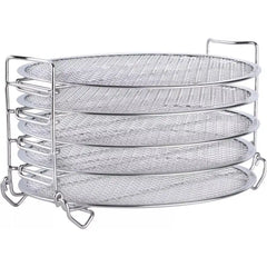 Ziva - Instant Pot Drying rack - stainless steel  - 5 layers - Fits Crisp 8L